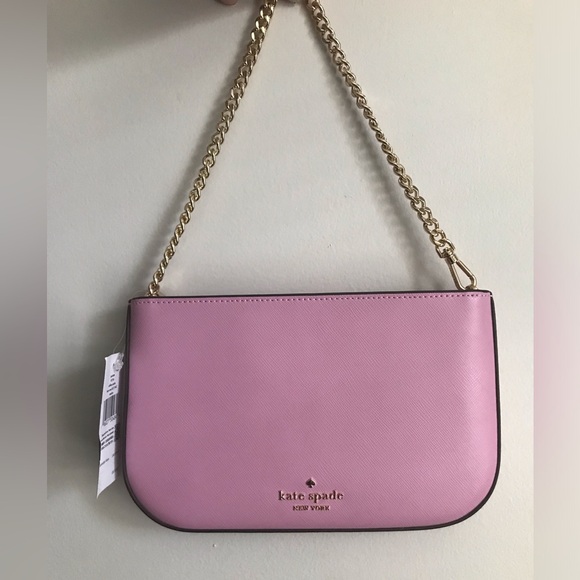 NWT Kate Spade- Madison Pouchette in Berry Cream - Picture 9 of 12